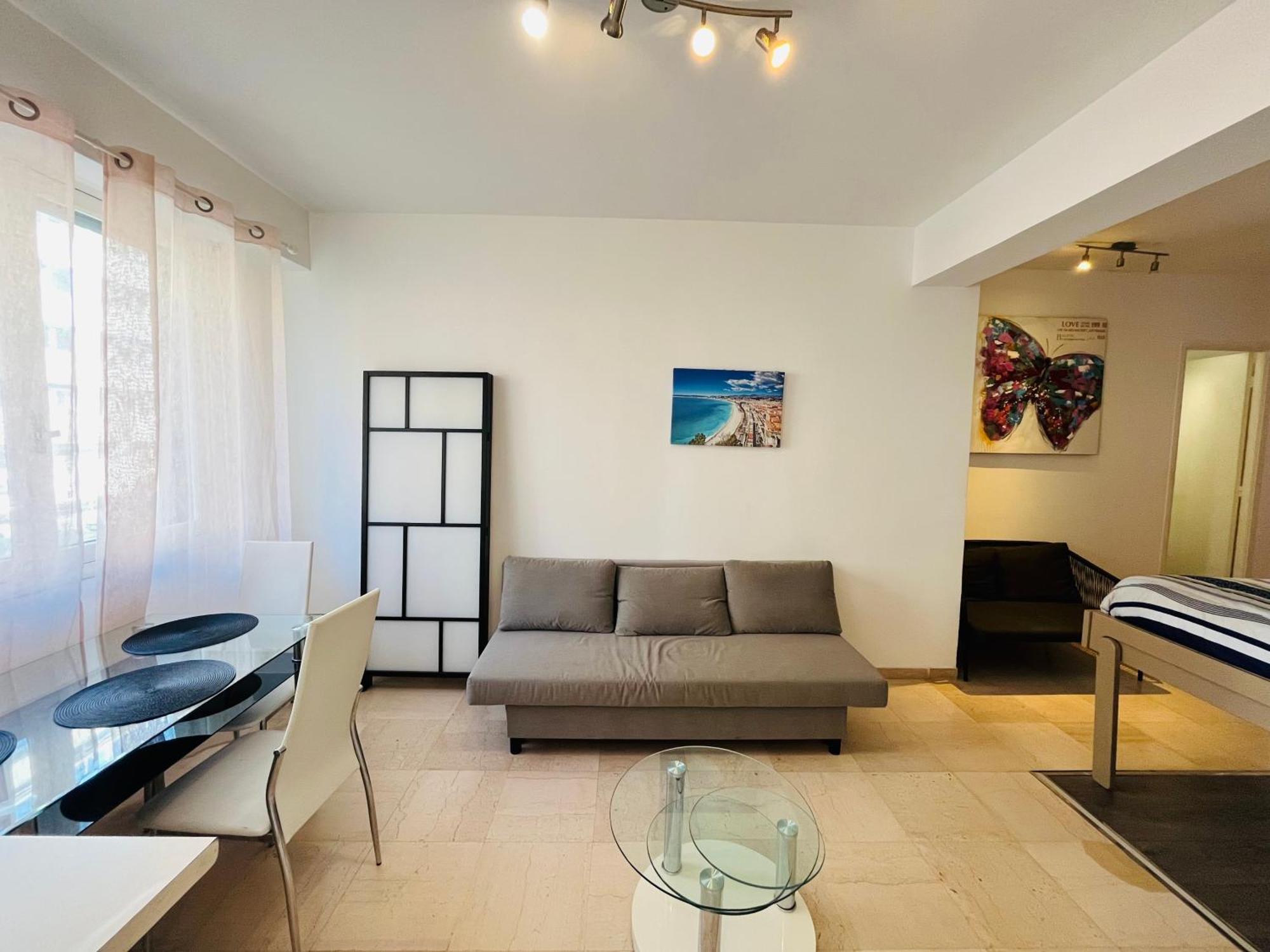 Grand Studio De 30 M2 Promenade Des Anglais Nice Eksteriør bilde